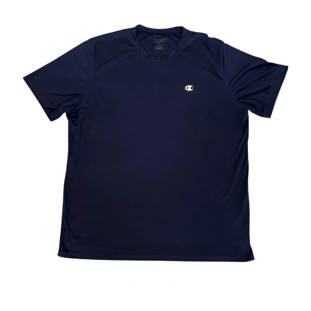 Champion Performance Men's Navy Athletic Moisture Wicking‎ T-Shirt XL